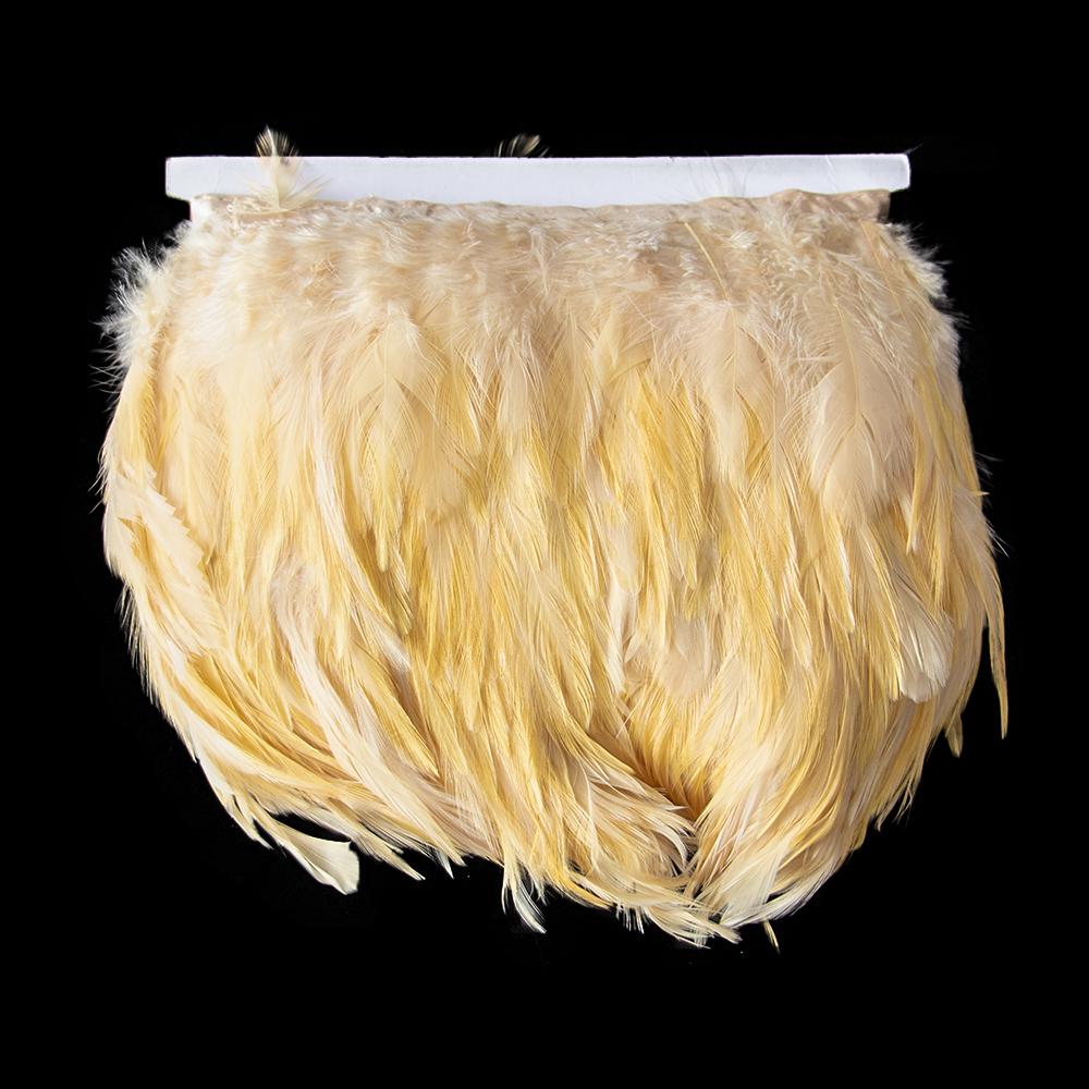 1Meter White Feathers Trims Dress Cloth Sewing Crafts Rooster Saddle Feather Ribbon Fringe Wedding Party Decoration Plumes