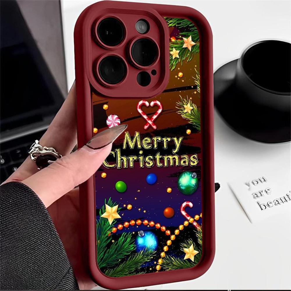 

Чехлы для телефонов Ae119 Merry Christmas Santa art design для Xiaomi 12 11 Lite 5G NE Redmi 13 14C 9C 9A A3 Note 12 Pro 11s Angel Eye Ladder Protective Cover Redmi Note 12s