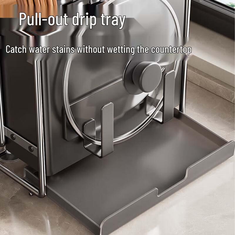 Yingbai Multi-Functional Magnetic Kitchen Storage Rack