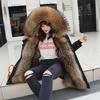 Winterkuchen überwindet Herren- und Damen-Mittel- und Langarm-Kunstpelzjacke Outdoor kältebeständige wasserdichte Jacke