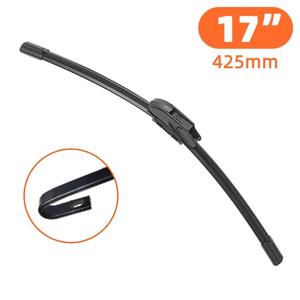 Wiper Blade Universal General J U Hook 13"14"16"17"18"19"20"21" 22" 24" 26"28" Windshield Windscreen Rubber Car Accessories