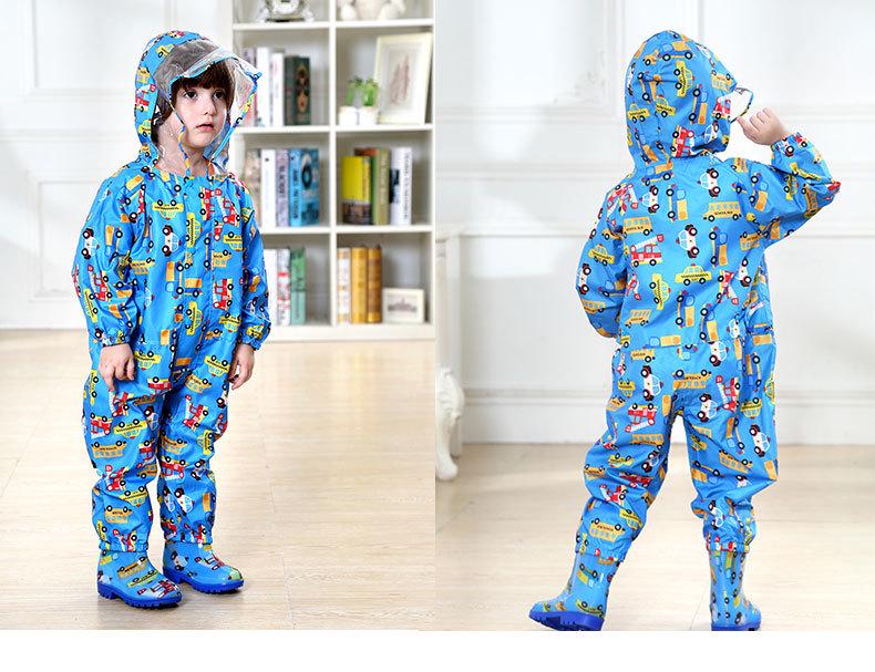 Children's Raincoat for Boys and Girls - Kindergarten and Baby Sizes