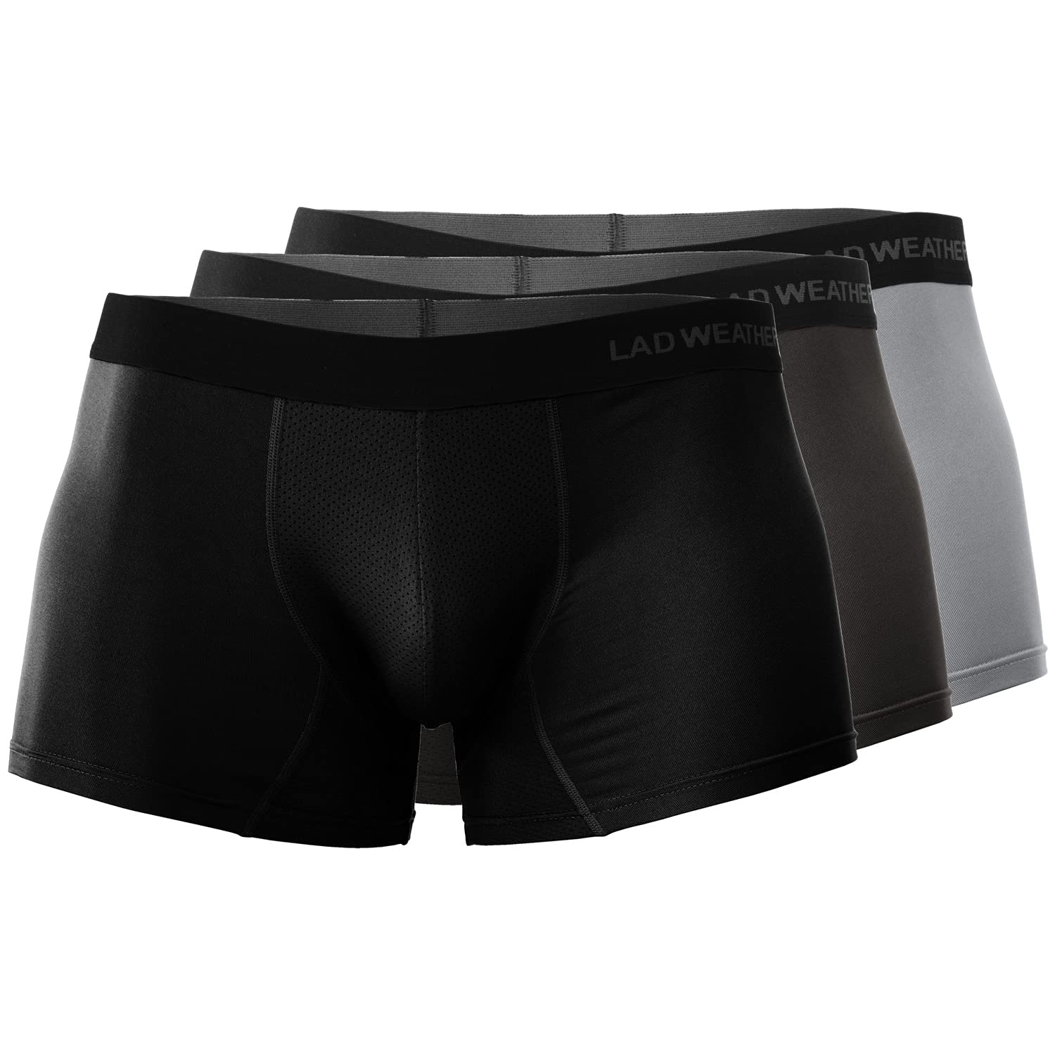 

Radweather Men s Popular Boxer Briefs, 3-Piece Set, 99% Antibacterial, Men s Underwear, Open-Front