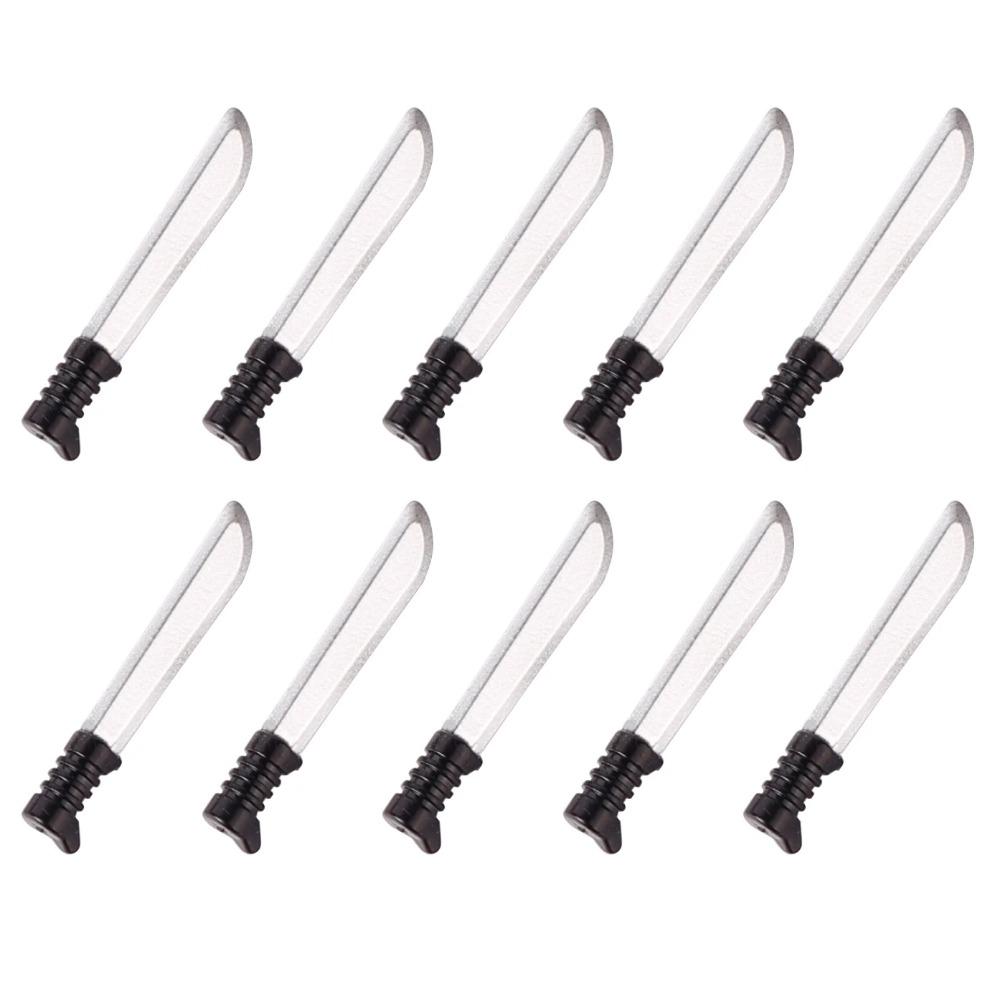 MOC Weapons Building Blocks SWAT Soldiers Gun Arms Laptop Computer Sickle Pistol Dagger Axe Bricks Toys Boys Gift