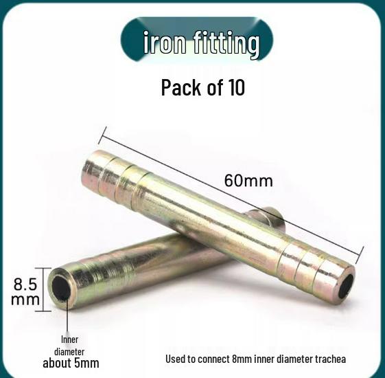 

Oxygen and Acetylene 8mm/10mm Copper Quick-Connect Gas Hose Fitting