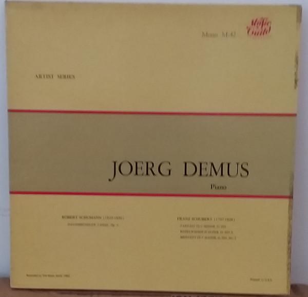 

LP Record JÖRG DEMUS - Joerg Demus Piano M42 Music Guild Rec US Classical Used