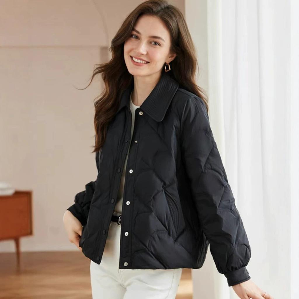 Xiaoxiangfeng short cotton clothes women's new winter small loose casual light cotton jacket