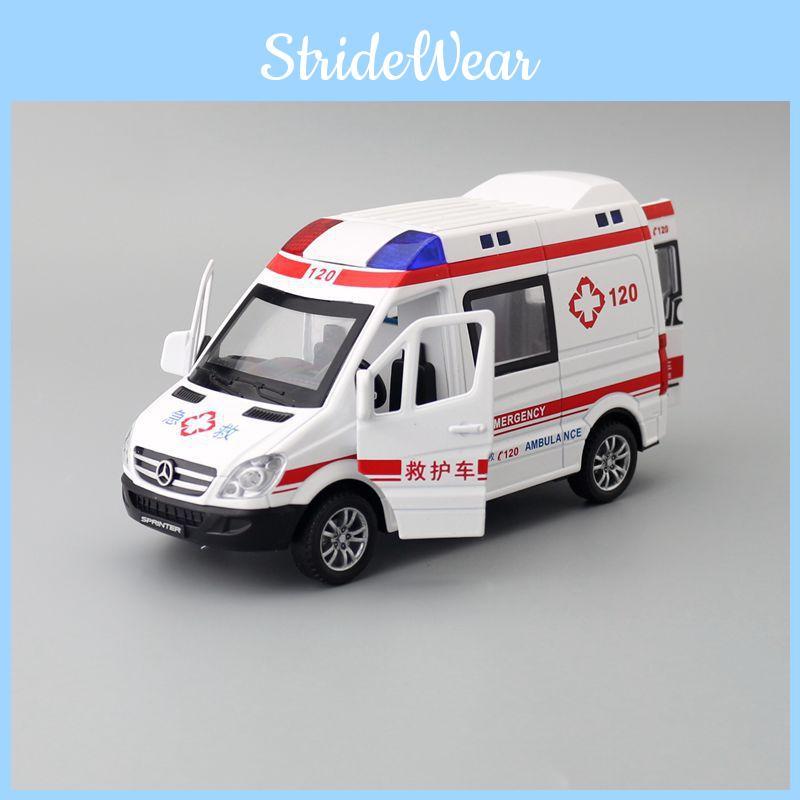 Truck And Fire Ambulance Car Models With Acousto Optic Design For Kids Gift