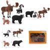 Childrens Animal Handcraft Figurines Pvc Wildlife Desktop Models For Classroom And Play