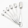 Small Household Baking Scale Cylinder Measuring Cup and Spoon Stainless Steel Pull Flower Cup Metal Material