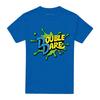 Double Dare Unisex Erwachsenen Logo Klecks T-Shirt