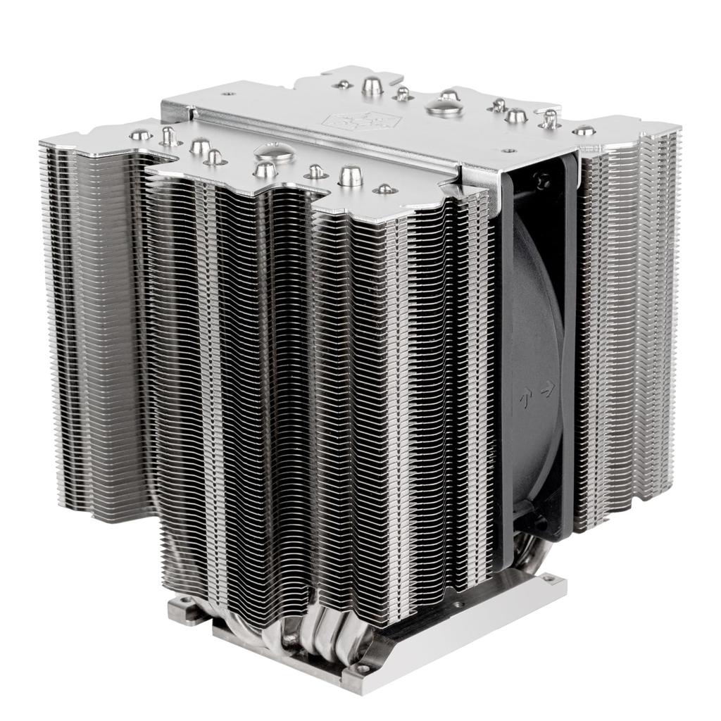 Silverstone CPU Cooler 4U, Intel LGA18511700, AMD Socket AM5AM4 Compatible, 240W TDP, SST-XED120S (Authorized Japanese Distributor Product)