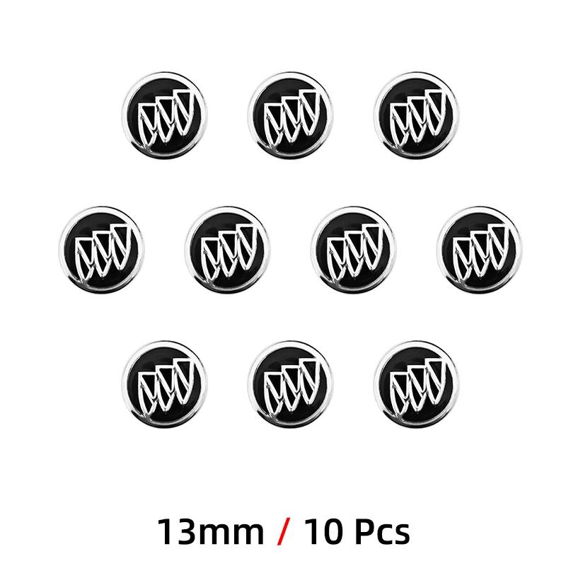 13mm 14mm 17mm Auto-Fernschlüssel Aluminium-Logo-Aufkleber Für Buick GL6 Envista Park Avenue royaum enclave Encore Envision Excelle XT