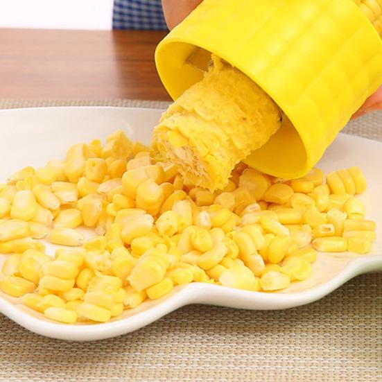 Corn Stripper Sharp Blade Comfortable Grip Manual Labor-saving Corn Stripping Tool Corn Cob Cutter Thresher Kitchen Accessories