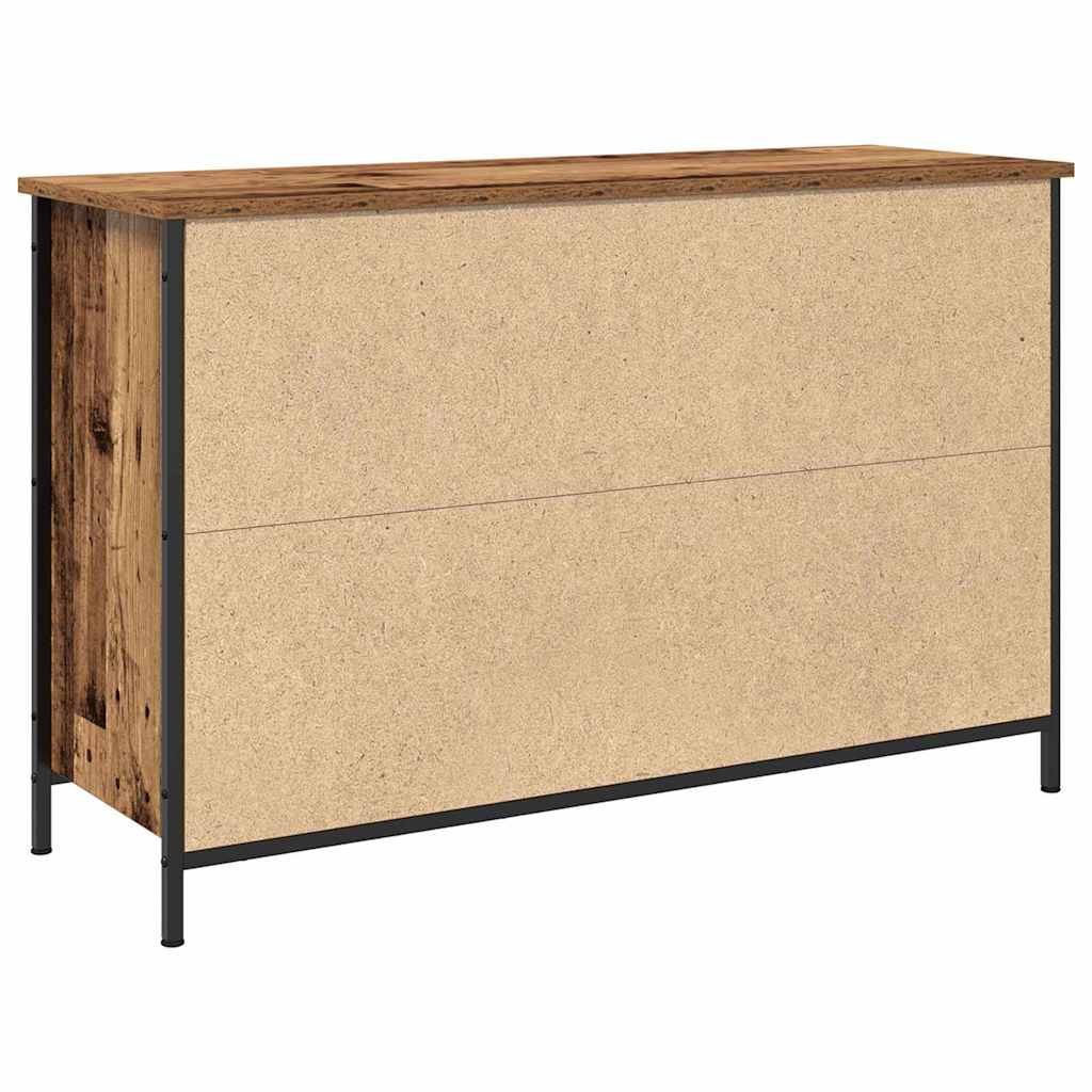 Vintage Wood TV Cabinet Set 101 x 35 x 65 cm Engineered Wood