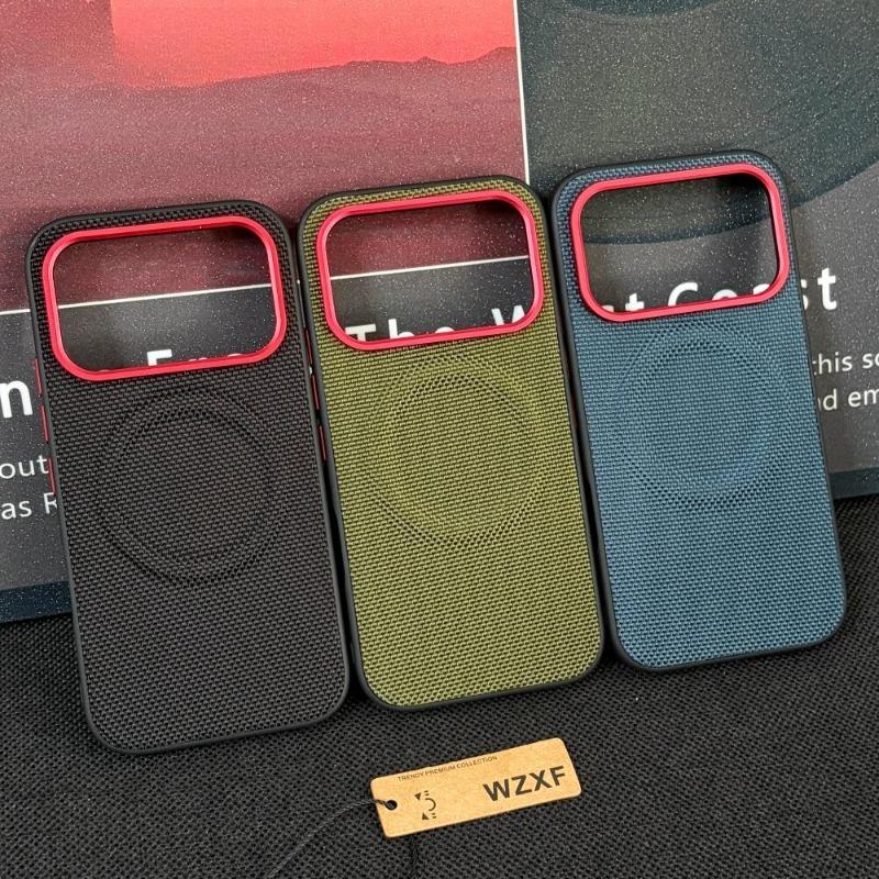 Für Honor 600 Pro Hülle Für MagSafe Magnetisch Nylon Leder Silikon Handyhülle Für Honor 600 Metall Linsenrahmen Schale Stoßfest