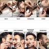 Herren-Bart-Styling-Schablone, Bartkamm für Männer, leicht und flexibel, passend für All-in-One-Werkzeug, Bartformungswerkzeug