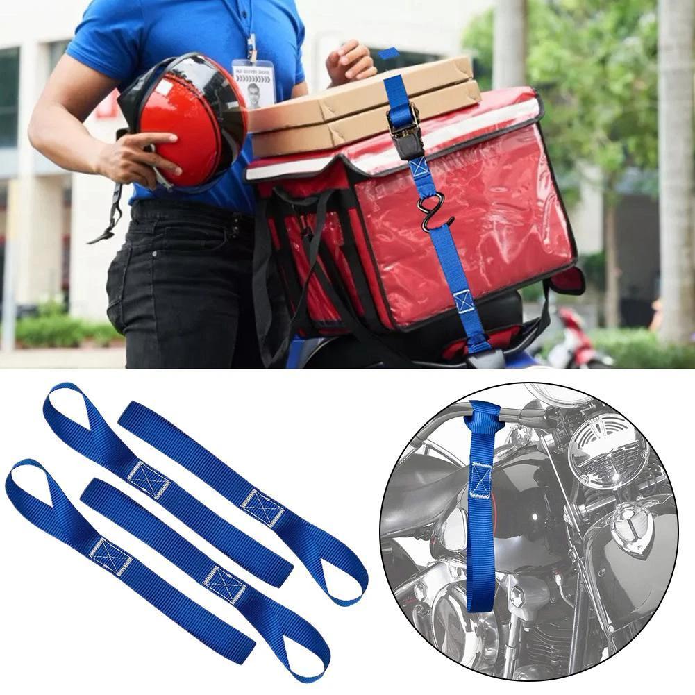Soft Loop Tie Down Straps or Securing ATV Motorcycles Scooters Dirt Bikes Lawn Mutipurpose Motor Tie Downs Luggage Straps