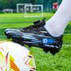 Fotbollsskor för barn med roterande spänne och dobbar Fotbollsskor för pojkar Barns fotbollsskor Konstgräs Fotbollsskor