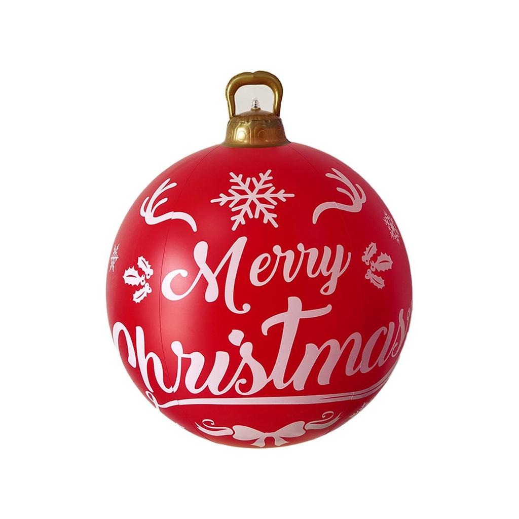 Eco-friendly PVC Inflatable Christmas Ball for Indoor & Outdoor Festive Decoration