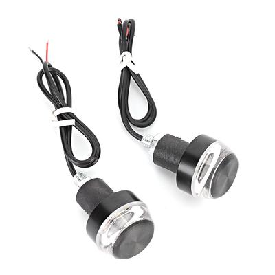 Motorrad LED Lenker Blinkerlicht DC 12V Weiß Gelb Blinker Seitenmarkierungsleuchte