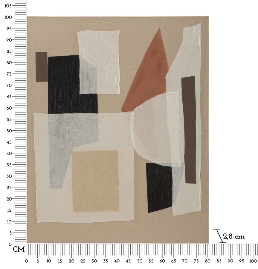 Handmade Wall Painting Redy -A- Cm 80X2,8X100