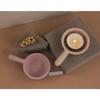 Pans Shape Candle Holder Molds 3D Handle Jar Candlestick Silicone Molds Castings Molds Epoxy Resin Molds Plaster Molds