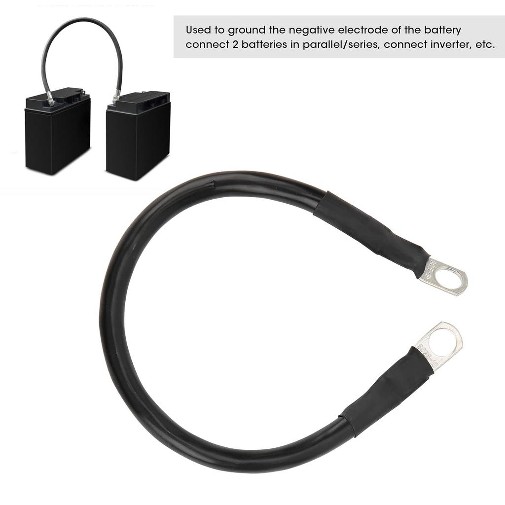 FOPU Auto Parts Inverter Ground Wire, Abrasion Resistant Durable Ground Cable