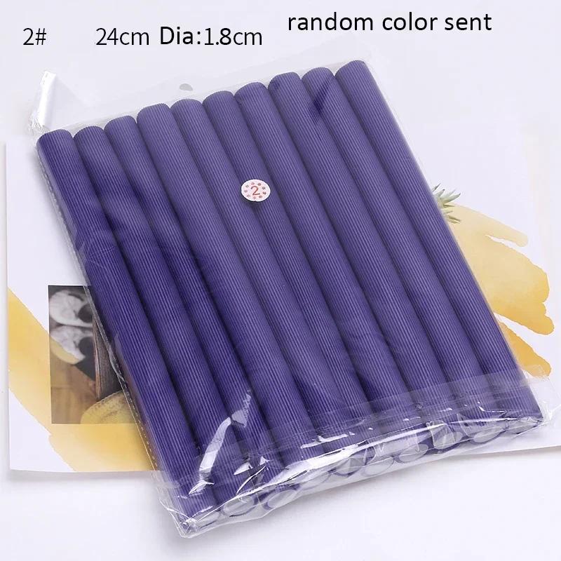 10 Stück Lockenwickler Weichschaum Haarwickler Flexible Haarcurler Maker Biegsame Twist Locken Flexi DIY Wickler Stylingwerkzeuge
