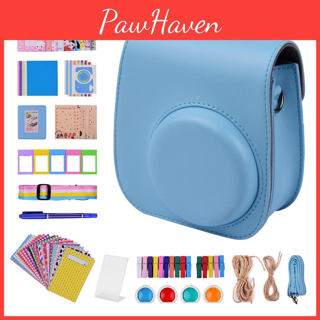 Instant Bundle 12in1 Accessories Camera Kit For Fujifilm Instax Mini 11 Including Camera