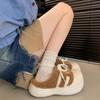 Women's High-Value Thick-Soled Cotton Slippers: Warm, Non-Slip, Fluffy, Height-Boosting for Autumn/Winter