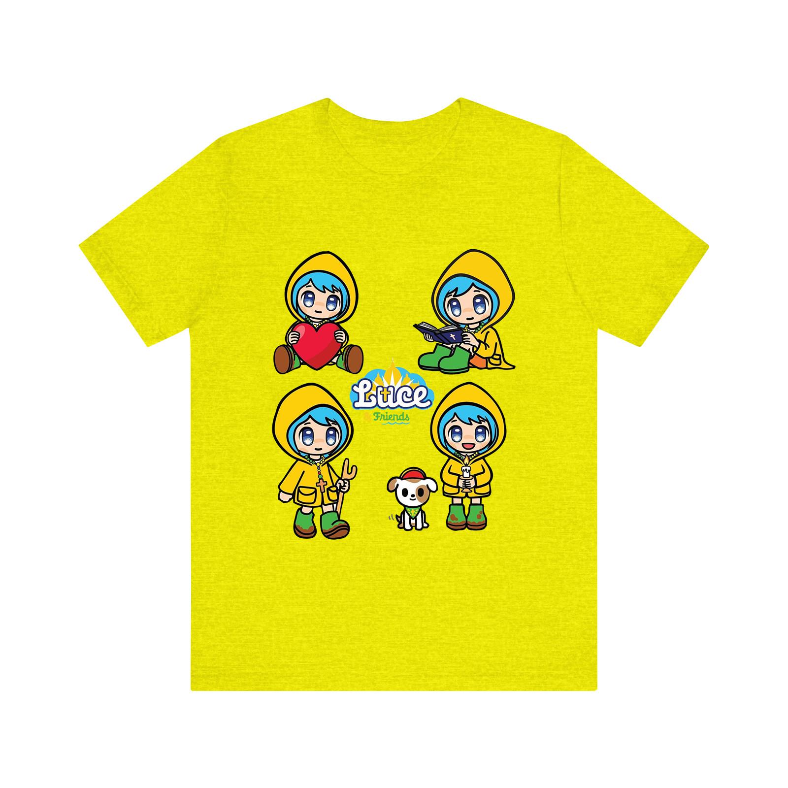 

Жіночі модні повсякденні пуловери з принтом і круглим вирізом з короткими рукавами XL жовтий