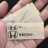 2/5/10PCS Car Metal Creative Sticker Interior Decoration Stickers for Honda Mugen Power Civic Accord CRV Jazz VTEC CBR Accessory ahx256