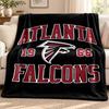 Atlanta Falcons Battaniye Flanel Battaniye Yumuşak Rahat Peluş Atkı Kanepe Yatak için Hafif Ev Dekorasyonu Dış Mekan Kamp