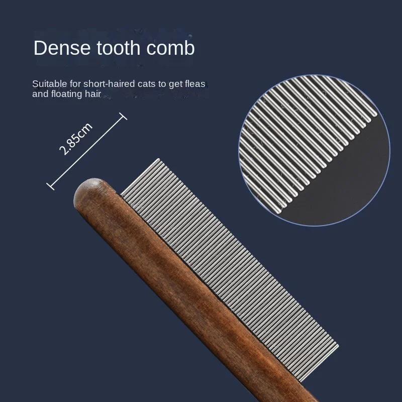 Cats Brush Things for Cats Removes Hair Pet Grooming Fine Tooth Comb Accessories Flea Artifact Products Pets Home Garden Scraper