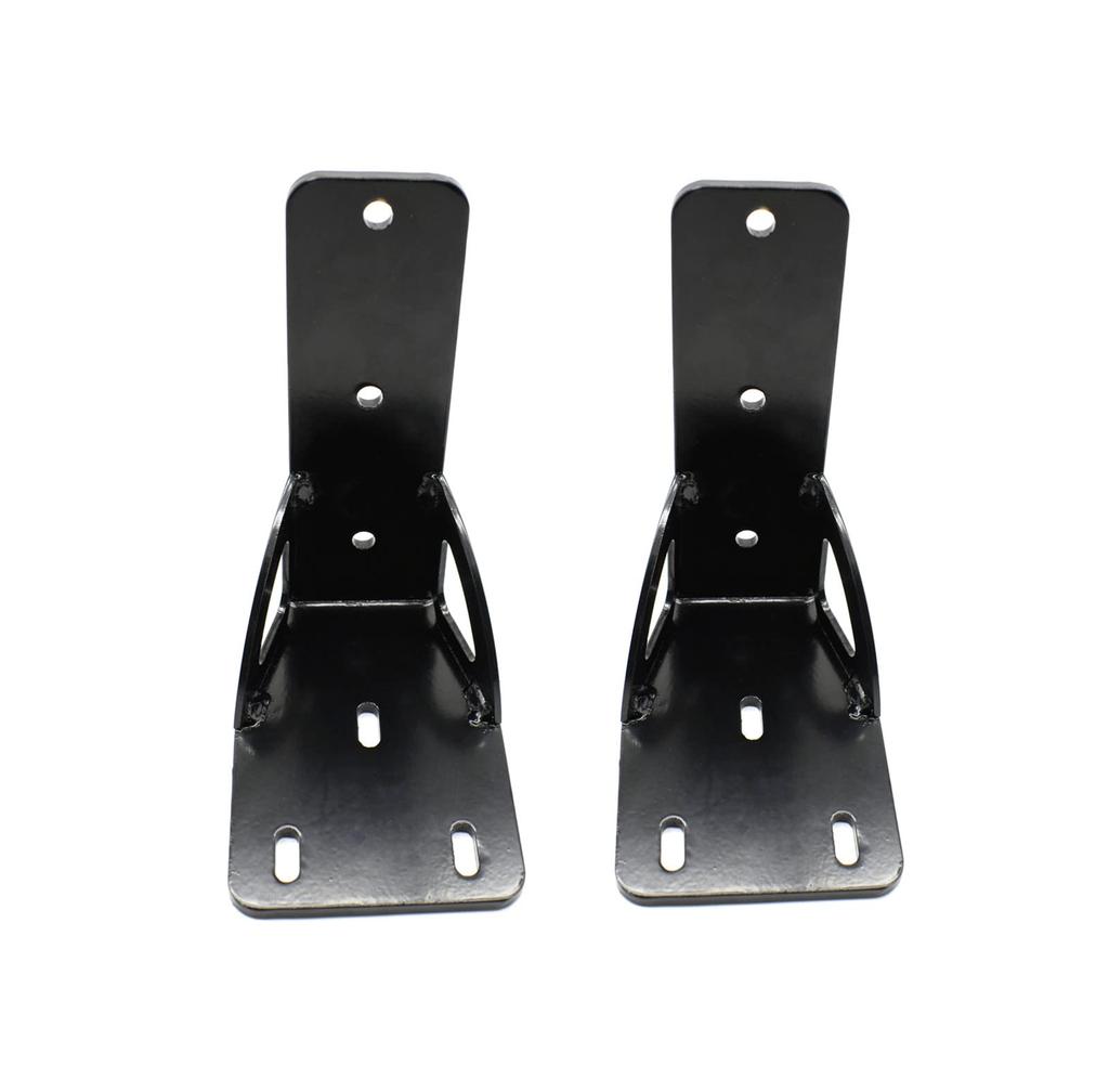 Awning Brackets 813402 50mm Wide 8mm with Drilled Holes Gusset Awning Brackets - Pair