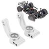 RC Aluminium Alloy L&R Steering Wheel Hub Carrier Bracket for   SLASH 2  (Light Blue)