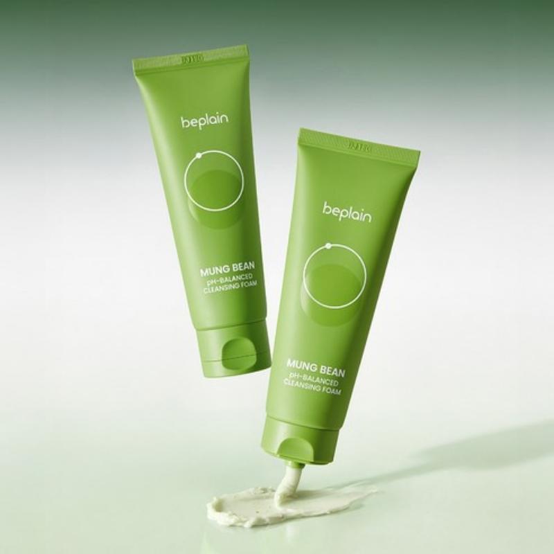 beplain Mung Bean pH-Balanced Cleansing Foam 160ml/320ml