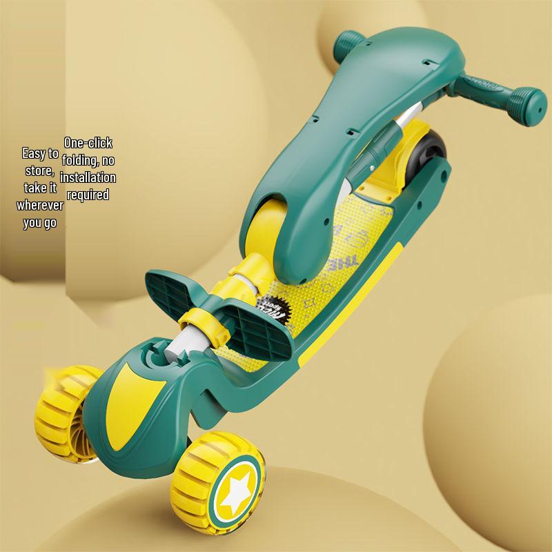 3-in-1 Toddler Scooter & Ride-On: For Ages 2-6, Boys & Girls