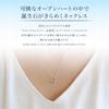 Eternal Silver Necklace with Peridot and Diamond 4℃ [Yondoshi] [August Birthstone] 4℃ (111614121814)