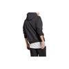 adidas Brand Logo Printed Stripe Hoodie American Style Sweatshirt Men’s Black