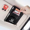 Car Visor Storage Bag ID Card Glasses Organized Clip For Honda Civic Accord Fit Jazz Pilot CRV Odyssey Passport City Shuttle HRV