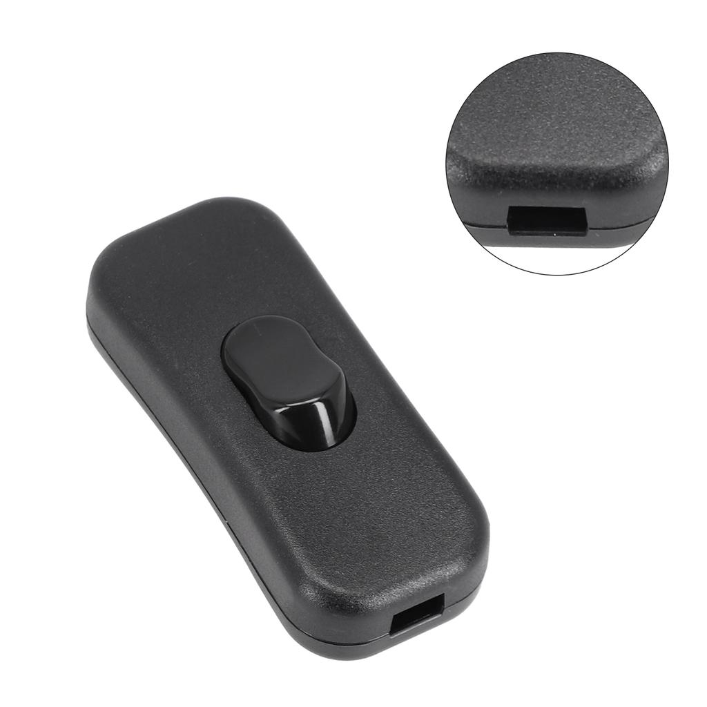 In Line Cord Switch Rocker Switch On/Off Lamp Control 303 Push Button Switch For Desk Lamp Floor Lamp
