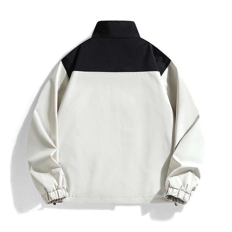 Neue Joker Jacke Herren Freizeitjacke Frühling und Herbst Kragen Mode Paar Lockeres Oberteil