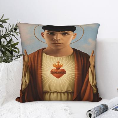 Rapper M-Milo J Jesus Kissenbezug Niedlicher Lustiger Kissenbezug Weiche Kissenbezüge für Couch Sofa Schlafzimmer