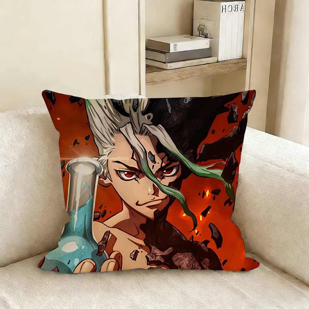 Dr SSTONE Various Sizes Square Pillow Case For Car Home Bedchamber Decor