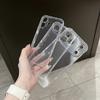Soft Silicone TPU Transparent Case for For Iphone 17 Air 16 15 14 13 12 Pro Max Plus 16E 17Pro Shockproof Frame Original Phone Cover