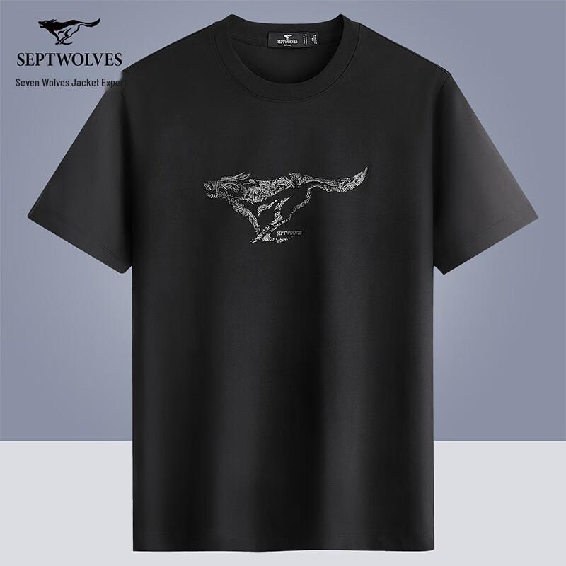 Septwolves Men s 10A Antibacterial Cooling Short Sleeve T-Shirt 175/92A