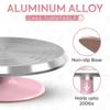 Shaoshan Aluminum Alloy Cake Decorating Turntable
