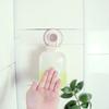 Houseeker Suction Cup Dish Washing Liquid Soap Dispenser Kitchen Bathroom Sink Press Dish Soap Bottle Wall-Mounted Hand Bottle